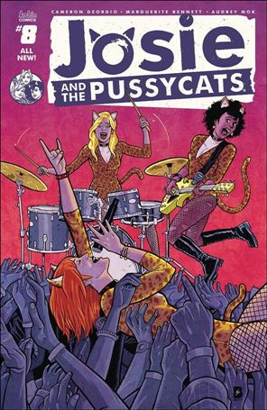 Josie and the Pussycats  issue 8-C Brent Schoonover Cover