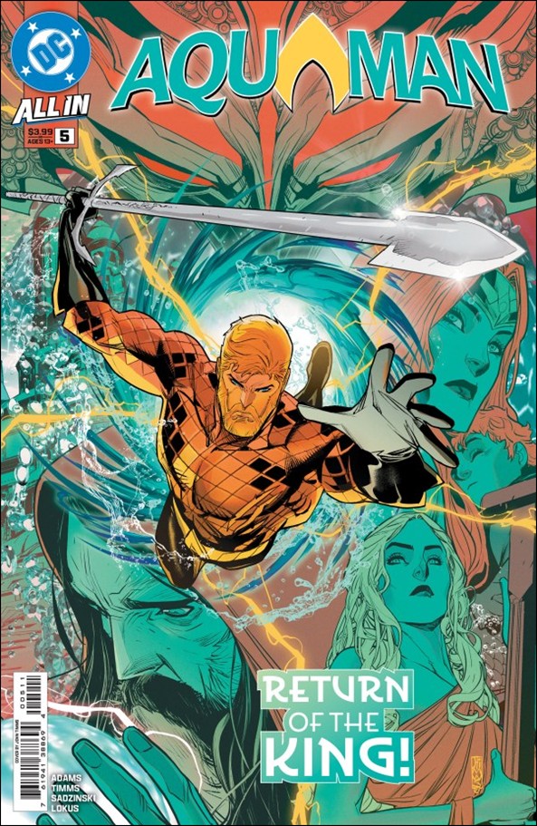 Aquaman (2025) issue 5 John Timms Cover