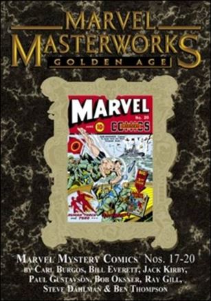 Marvel Masterworks: Golden Age Marvel Comics issue 5-B Marble Dust Jacket Vol 149
