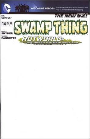 Swamp Thing (2011) issue 14-B We Can Be Heroes Blank Cover