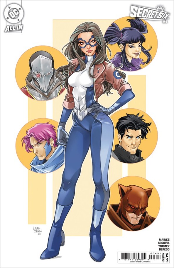 Secret Six (2025) issue 4-C Laura Braga Cardstock Cover