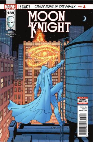Moon Knight (1980) issue 188 Jacen Burrows Cover