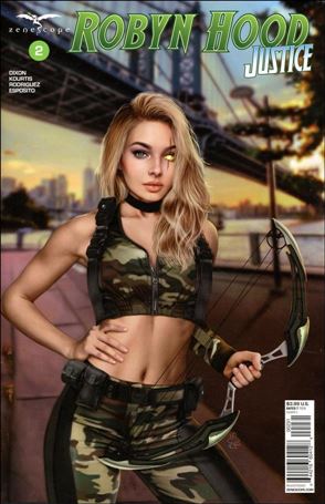 Robyn Hood: Justice issue 2-C Nelly Jimenez Cover