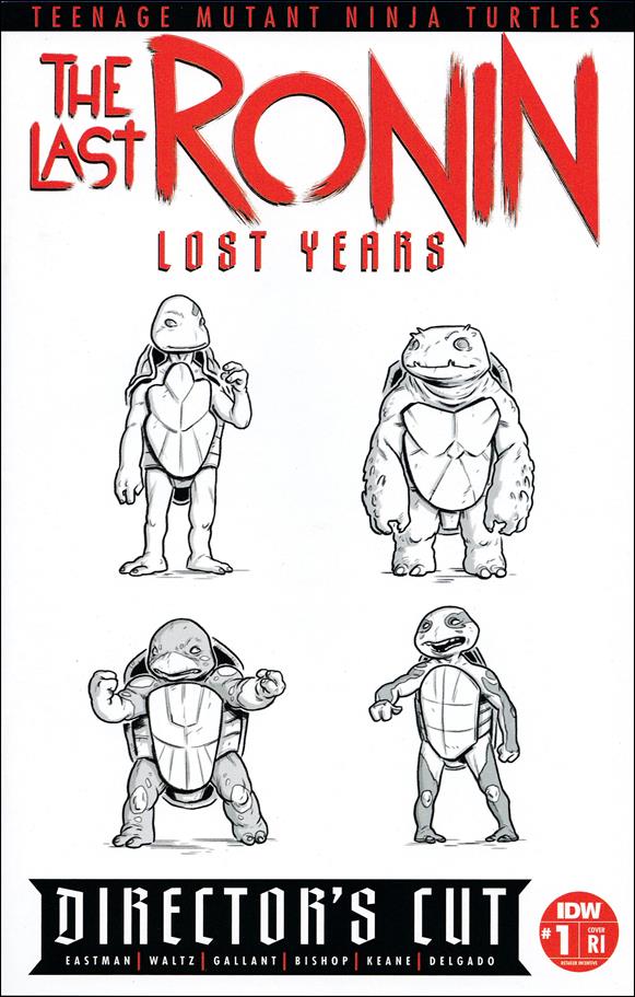 Teenage Mutant Ninja Turtles: The Last Ronin–The Lost Years issue 1-I Ben Bishop 1:10 Director's Cut Cover