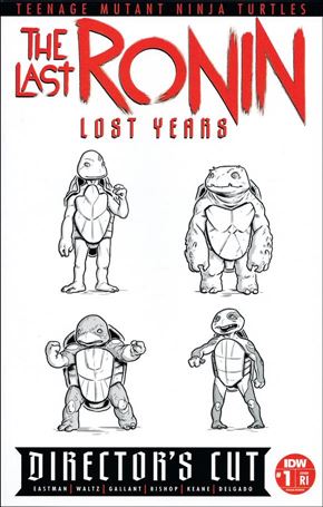 Teenage Mutant Ninja Turtles: The Last Ronin–The Lost Years issue 1-I Ben Bishop 1:10 Director's Cut Cover