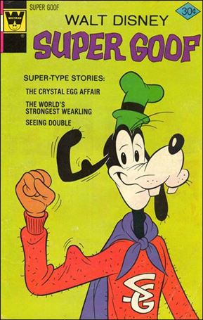 Walt Disney Super Goof issue 40-B Whitman Cover
