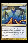Magic the Gathering: Dissension (Base Set) card 120 Overrule