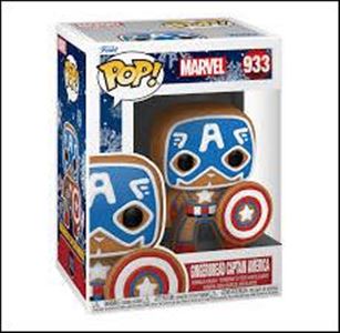 POP! Marvel figure 933 Gingerbread Captain America