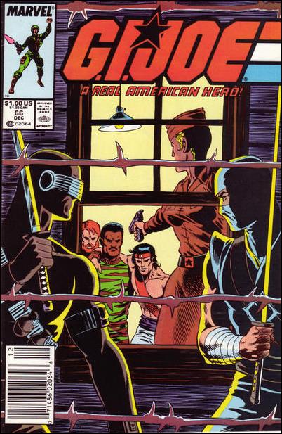 G.I. Joe: A Real American Hero issue 66-B Newsstand Cover