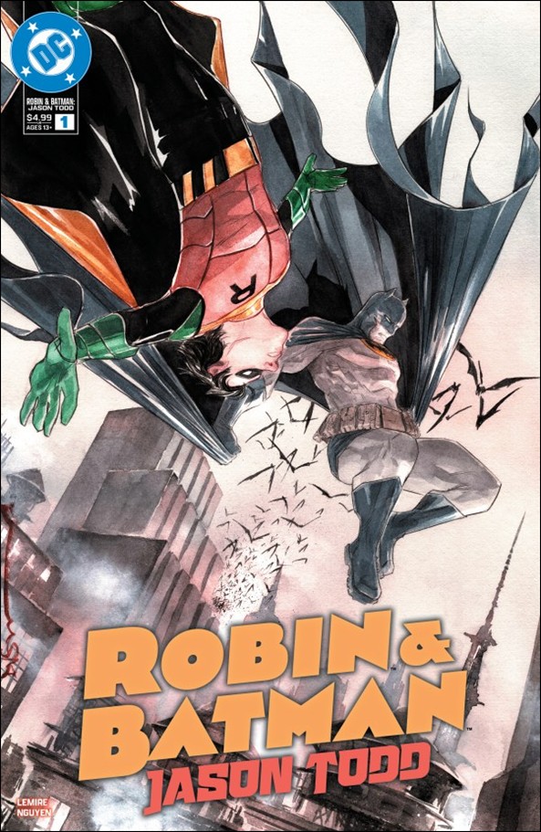 Robin & Batman: Jason Todd issue 1 Dustin Nguyen Cover