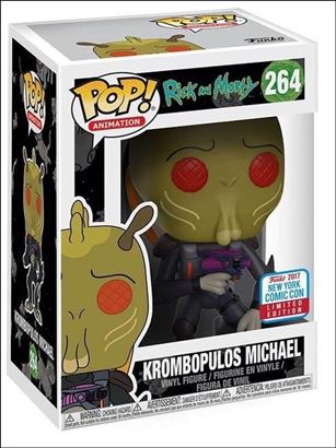 POP! Animation figure 264 Krombopulos Michael NYCC Exclusive