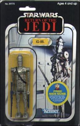 Star Wars 3 3/4" Basic Action Figures (Vintage) figure 26-B IG-88 (RotJ)