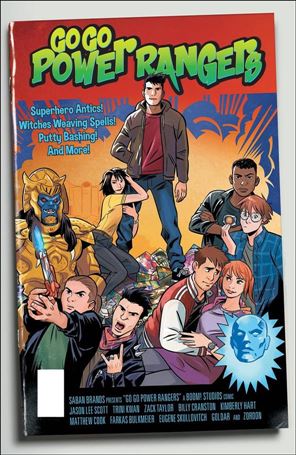 Saban's Go Go Power Rangers issue 11-D Natacha Bustos 1:25 Cover