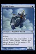 Magic the Gathering: Saviors of Kamigawa (Base Set) card 49 Oboro Envoy