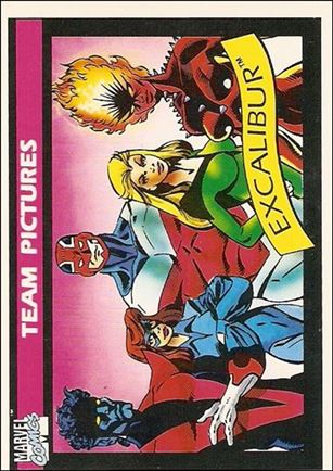 Marvel Universe: Series 1 (Base Set) card 144 Excalibur