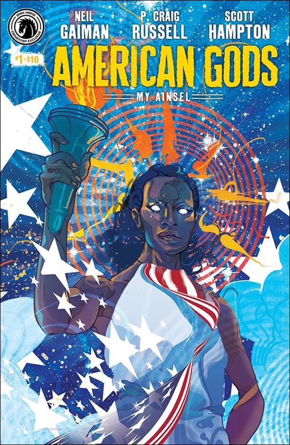 American Gods: My Ainsel issue 1-C Christian Ward Convention Cover 1/1000