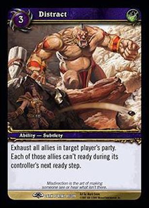 World of Warcraft: Through the Dark Portal (Base Set) card 81 Distract