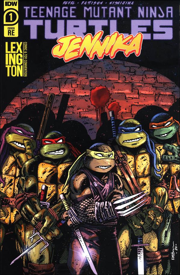 TMNT: Jennika issue 1-E Kevin Eastman Lexington Comic Convention Cover