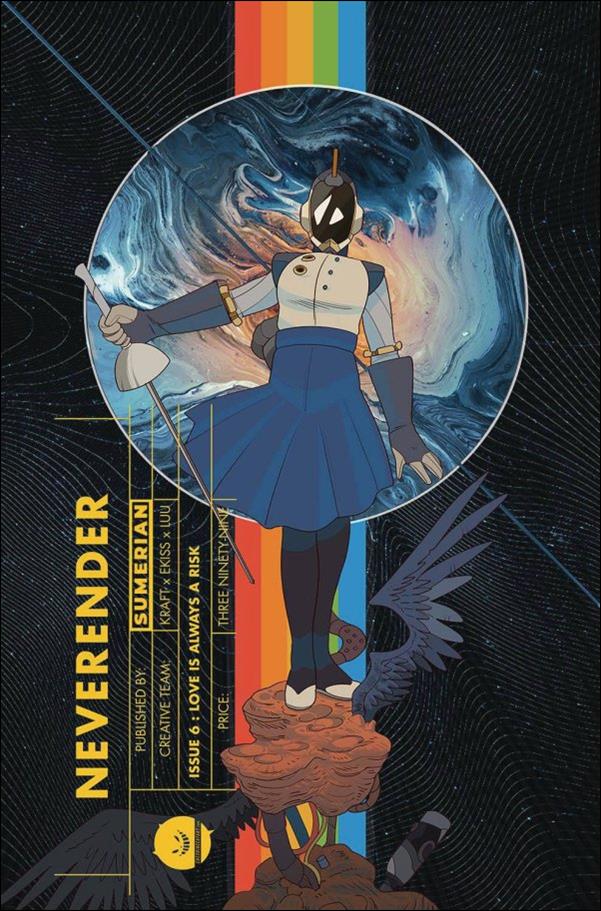 Neverender issue 6 Devin Kraft Rainbow Cover