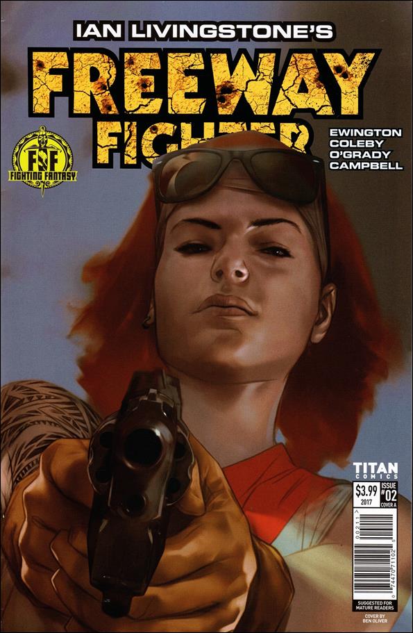 Ian Livingstone's Freeway Fighter issue 2 Ben Oliver Cover