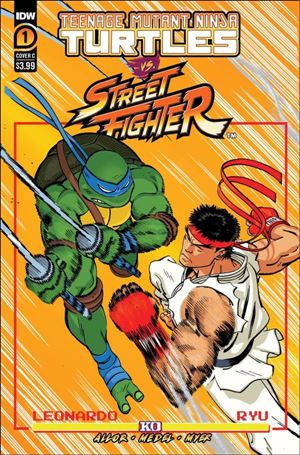 Teenage Mutant Ninja Turtles vs. Street Fighter issue 1-C Tom Reilly Cover