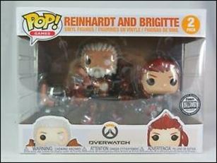 Pop! Games Multi-Packs figure nn2 Reinhardt and Brigitte 2 Pack