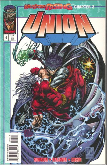 Union (1995) issue 4-B Newsstand Edition / Price Variant