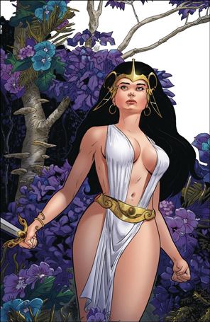 Edgar Rice Burroughs' The Moon Maid: Catacombs of the Moon issue 3-B Virgin Cover 1/350