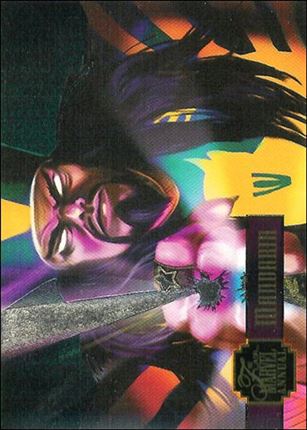 Marvel Annual Flair '95 (PowerBlast Subset) card 22 Mandarin