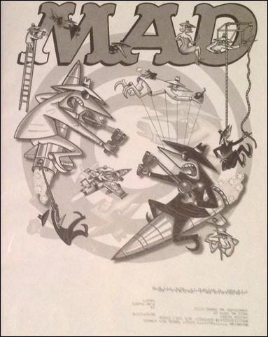 MAD (1955) issue 521-B Subscription Cover