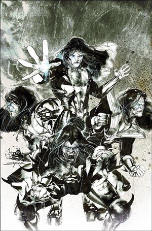 KISS: Phantom Obsession issue 1-I Stuart Sayger 1:11 Black & White Virgin Cover