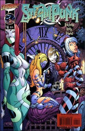 Steampunk issue 4-D J. Scott Campbell Cover