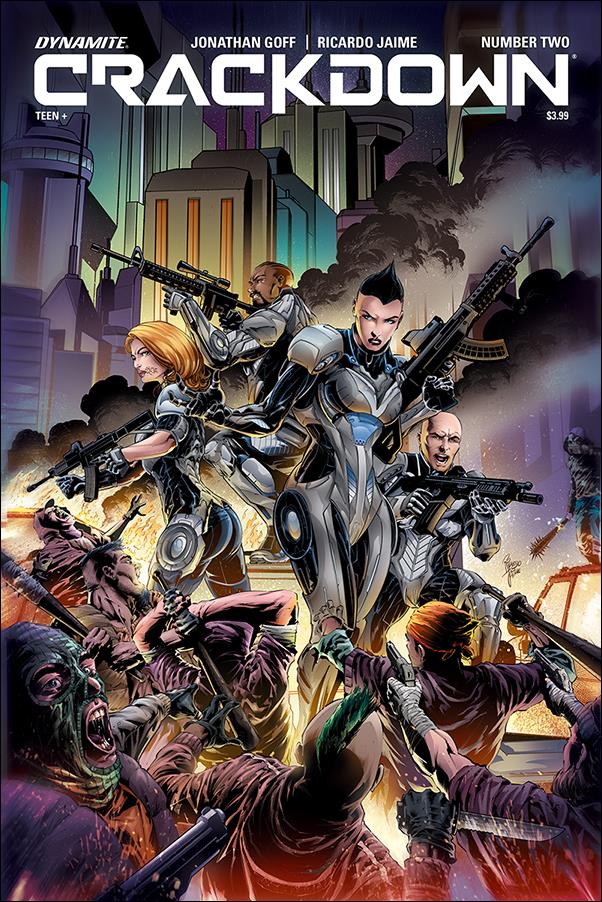 Crackdown issue 4 Standard Cover