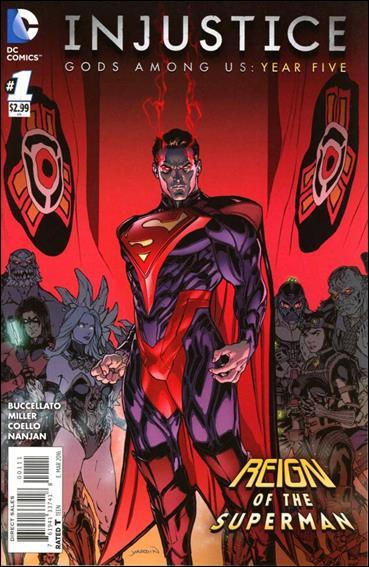 Injustice: Gods Among Us: Year Five issue 1 David Yardin Cover