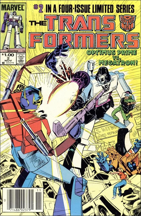 Transformers (1984) issue 2-G Canadian Price Cover