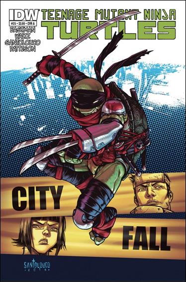 Teenage Mutant Ninja Turtles (2011) issue 25 Mateus Santolouco Cover