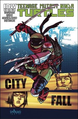 Teenage Mutant Ninja Turtles (2011) issue 25 Mateus Santolouco Cover