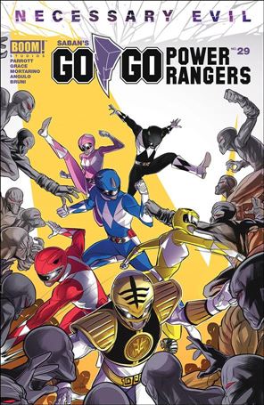 Saban's Go Go Power Rangers issue 29 Eleanora Carlini Cover