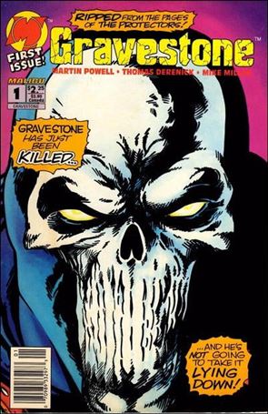 Gravestone issue 1.00-B Newsstand Edition