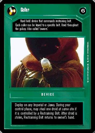 Star Wars: Premiere Limited (Base Set) card 38 Caller