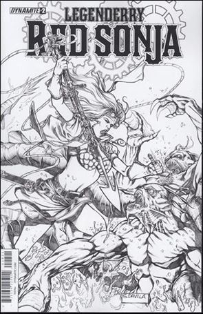 Legenderry Red Sonja (2015) issue 2-B Sketch Cover 1:10