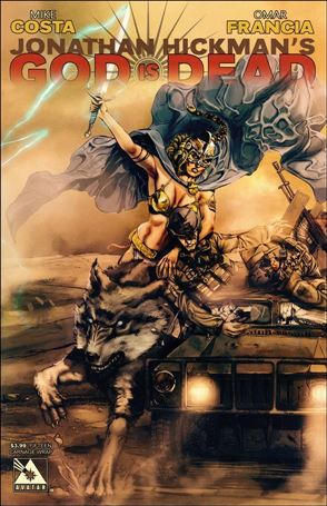 God is Dead issue 15-B German Nobile Carnage Wraparound Cover