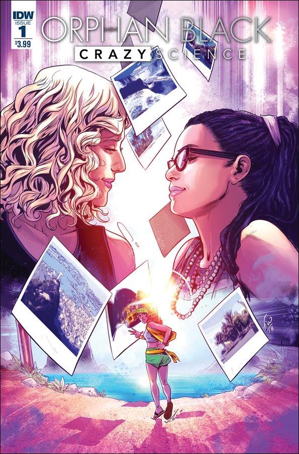 Orphan Black: Crazy Science issue 1 Fico Ossio Cover