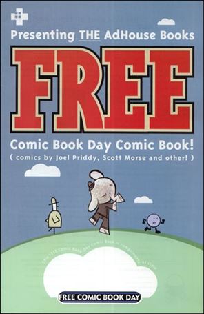AdHouse Books FREE Comic Book Day Comic Book Cover Image 1