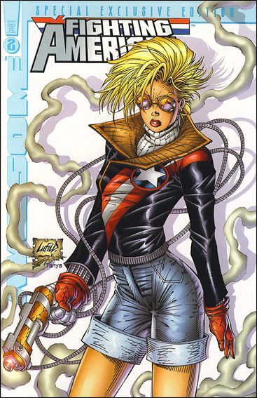 Fighting American (1997) issue 2-C Rob Liefeld Standard Spice Cover