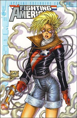 Fighting American (1997) issue 2-C Rob Liefeld Standard Spice Cover