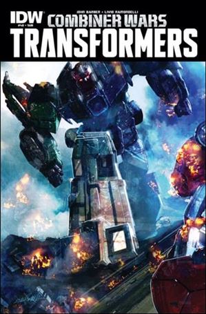 Transformers (2014) issue 40-B Livio Ramondelli Subscription Cover