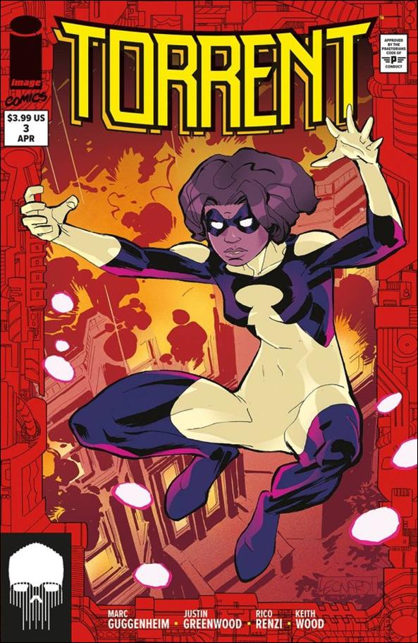 Torrent issue 3-C Rick Leonardi & Rico Renzi Cover