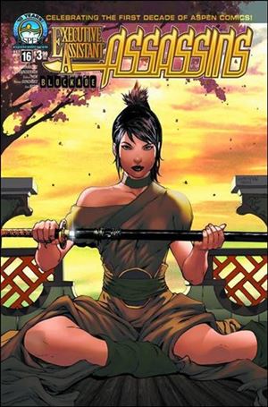 Executive Assistant: Assassins issue 16 Jordan Gunderson Cover