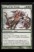 Magic the Gathering: Coldsnap (Base Set) card 120 Shape of the Wiitigo